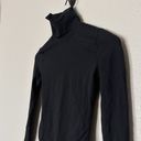 Madewell  Turtleneck Thong Bodysuit Long Sleeve Black Size XS Photo 3