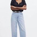 Madewell  The Perfect Vintage Wide-Leg Crop Jean Fitzgerald Wash Size 25 Nwt Photo 0