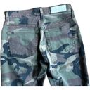 RE/DONE  Originals High Rise Ankle Crop Raw Hem Camo Size 24 Photo 5