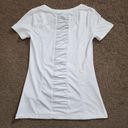 Forever 21 White S/S Athletic Top, Women's Small Photo 2