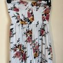 American Eagle  maxi dress floral corset woman’s small strapless Photo 2