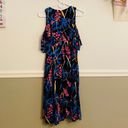 Maeve Anthropologie  Elia Cold Shoulder Floral Dress 0 Photo 3