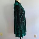 Unique Vintage Smak Parlour Emerald Sparkly Velvet Mock Turtleneck Dress- Size 2X- NWT Photo 5