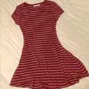 Arizona Jeans Arizona Jean Company Women’s Swing Striped T-shirt Dress Photo 0