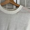 Veronica Beard  Kellen Twist Front sweater ivory small linen blend knit top Photo 7