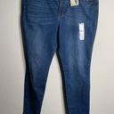 Terra & Sky Women’s Plus Size Skinny Jeans Denim Medium Wash Size 16W Tummy Control Photo 5