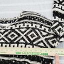 Lush Clothing Lush Bohemian Tribal Patterned Open Knit V Neck Pull Over Sweater Size S/M Photo 5