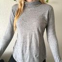 Loft Vintage Soft Grey Turtleneck Long Sleeve Photo 0