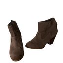 Frye  Tan Suede Ankle Booties Boots Size 7.5 Photo 3