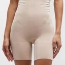 Spanx  High-Waisted Mid-Thigh Shorts Women's Medium Soft Nude NWOT Photo 0