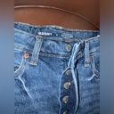 Old Navy Women's  Denim Shorts High Rise Sky-Hi A-Line Photo 4