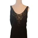 Eight Sixty  Black Dress with Beaded inlay Size M Photo 2