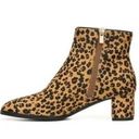 via spiga New  Vinson‎ Genuine Calf Hair Cheetah Booties Photo 4