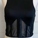 Micas  Mixed Media Mesh tank top/bralette BNWT SZ XS Photo 5