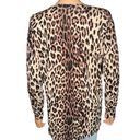 INC Leopard Print Step Hem Sweater Photo 3