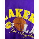 Nba  Los Angeles Lakers Purple Sweatshirt Size Small Photo 1