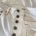 GRLFRND  Helena High Rise White Jeans Straight Leg Size 26 Photo 4