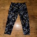 Sweaty Betty  Power navy floral Athleisure crop m leggings Photo 0