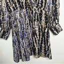 Parker  Silk Long Sleeve Multicolored Dress Size XS Photo 3