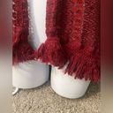 Self Esteem 🛍️ $5 Bundle Deal 🛍️ EUC Cherry Red Knit Cardigan Photo 2