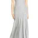 Sequin Hearts  are metallic gown dress size 7 Photo 1