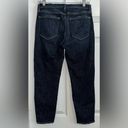 frame denim FRAME Jeans Le Garcon CROP  Boyfriend Denim  Dark Wash Size 26 Low Rise Covant Photo 4