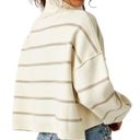 Free People Paulie Stripe Turtleneck Long Sleeve Sweater Photo 1