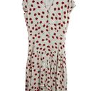 Yumi Kim Marianne Strawberry Dress Ivory Red Size 10 New Photo 1