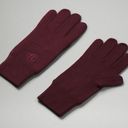 Lululemon  Warm Revelation Merino Wool Tech Gloves Cassis Nwt Photo 0