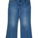 Pilcro  High Rise Flare Jeans Raw Hem Size 31 Photo 0