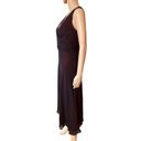 Jones Wear  Dress Y2K Goth Witch Vamp Iridescent Black Red Formal Prom Maxi Dress Photo 4