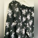 Ralph Lauren Drawcord-Waist Pants Wide Legs Tropical Floral Sz M Photo 6