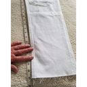 RE/DONE 70s Stove Pipe High Rise Jeans White Destroyed Straight Leg Womens Sz 26 Photo 10