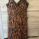 re:named  Zebra Belina Lace Midi Slip
Dress, Size S Photo 1