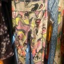 DKNY ABSTRACT PRINTED SPORT LEGGINGS NWT~ Sz L Photo 7