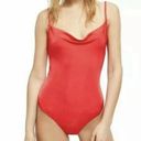 Free People Small Intimately NEW Cowl in the Club Thong Bodysuit BNWTS SMALL Photo 0