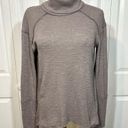 We The Free  People Gray Split Back Turtleneck Photo 0