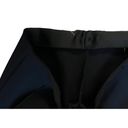 The Row $650  M Delon Black Trousers Pants Scuba High Waist Flared Legs Slim Fit Photo 9