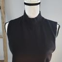 Charter Club  Black Turtleneck Sleeveless Lightweight Sweater Top M Photo 2