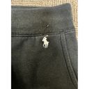 Ralph Lauren Polo  Womens Joggers Size Medium Black Track Pants Sweats Pony Photo 3