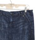 Gap  Vintage VTG Denim Pencil Low Rise Jean Skirt Dark Wash Autumn Fall Size 8 Photo 2