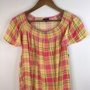 Torrid Crinkle Gauze Plaid Yellow Photo 1