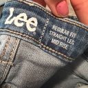 Lee Straight Leg Mid Rise Jeans Photo 4