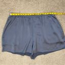 Vince  Silk Pull On Shorts Iris Blue XL Photo 8