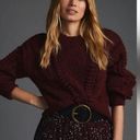 Anthropologie  Cropped Braided Cable Knit Sweater
Size Small Photo 0