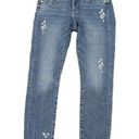 Loft ANN TAYLOR  EMBROIDERED MODERN SKINNY ANKLE JEANS, 2 (26) Photo 0