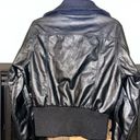 Juicy Couture Juicy 2 Faux Leather Crop Moto Jacket GUC Photo 3