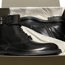 ALLSAINTS Black Brigade Calf Leather Boots Size 11 NIB Photo 2