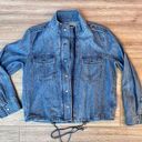 Rails  Women's Blue Long Sleeve Snap Stand-Up Collar Denim Jacket Size XS Photo 0