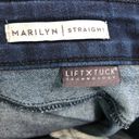 NYDJ  Marilyn Straight Lift Tuck Technology Dark Wash Jeans Hemmed 30.5" Size 12 Photo 7